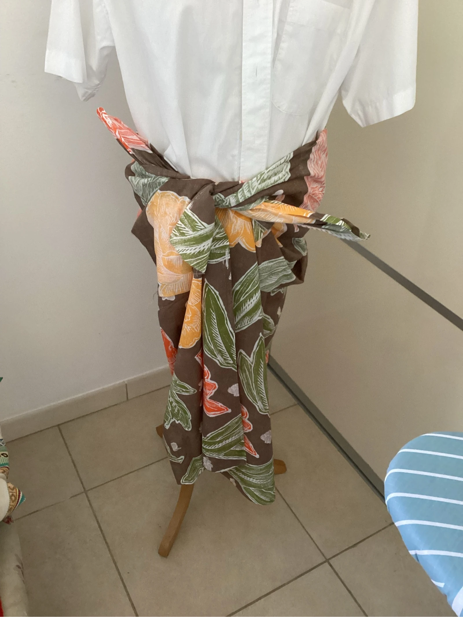 Pareo ou petite nappe ou autre…